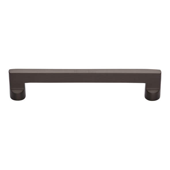 C0345 160-MB • 160 x 179 x 35mm • Matt Bronze • Heritage Brass Trident Cabinet Pull Handle